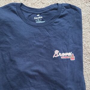 Fanatics Dark Blue Atlanta Braves Tee